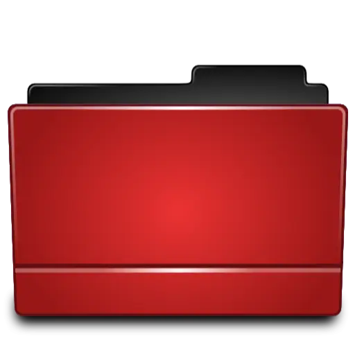 Red Folder for Document Storage