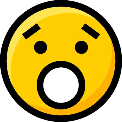 Surprised Yellow Smiley Face