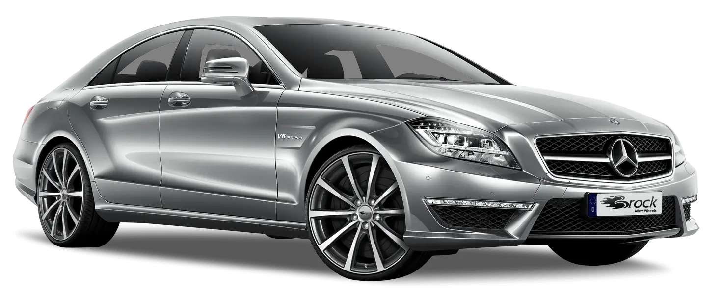 Silver Luxury Car Design