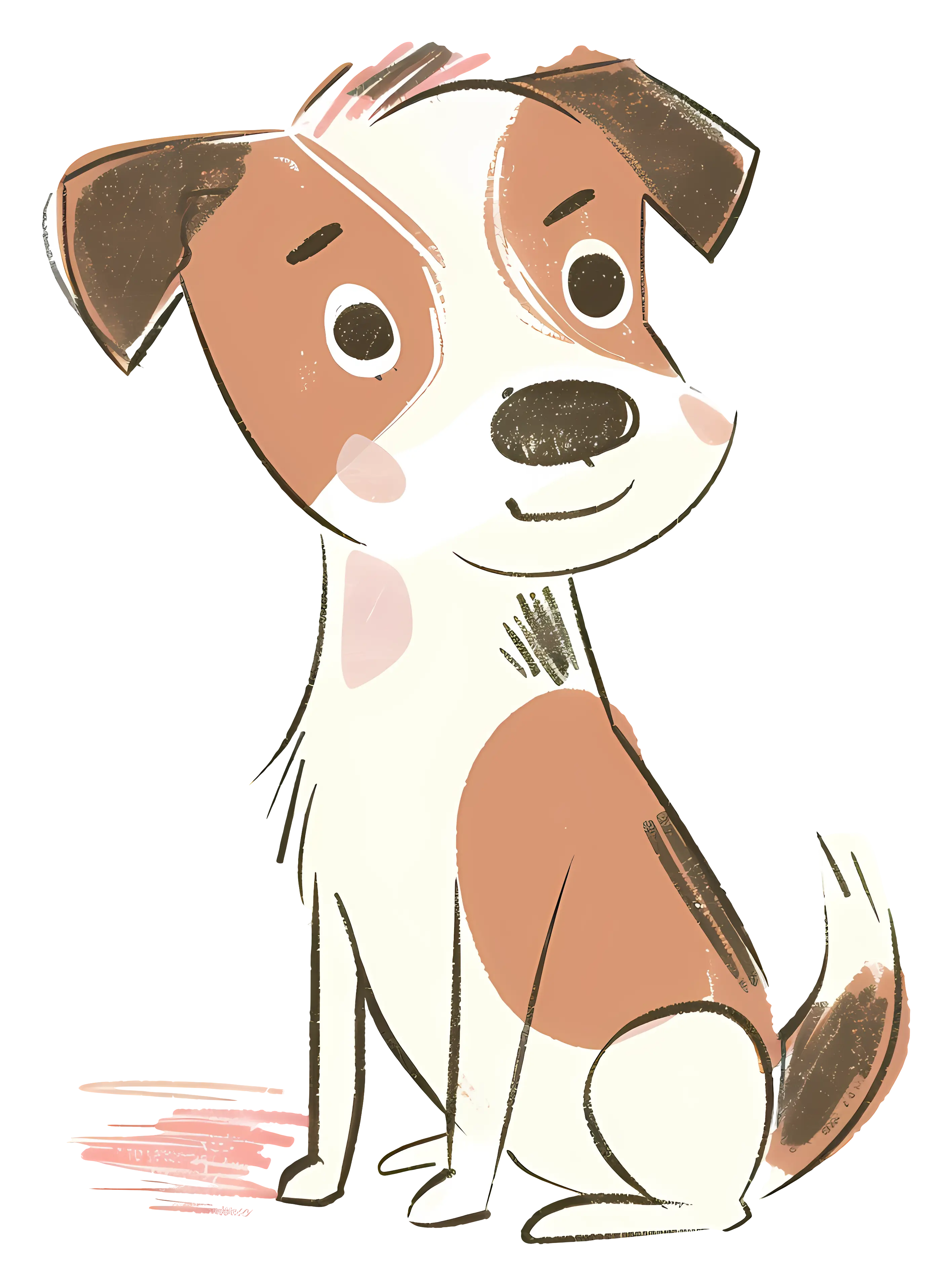 Cute Cartoon Dog
