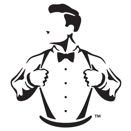 Man in Suit with Bow Tie and Suspenders