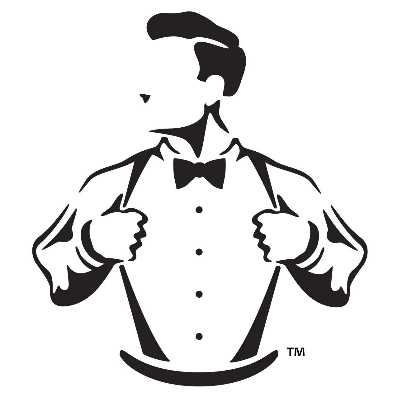 Man in Suit with Bow Tie and Suspenders