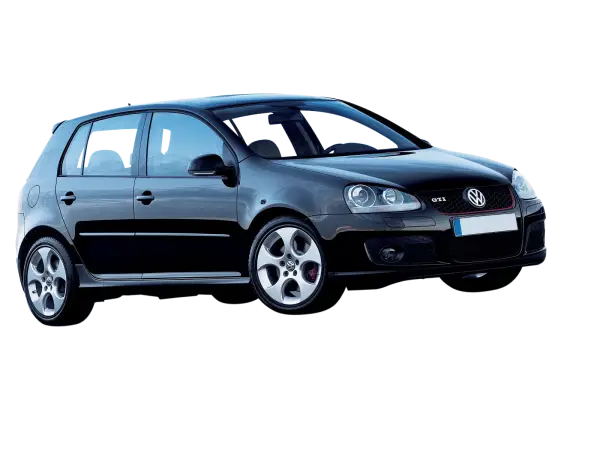 Black Compact Hatchback Car