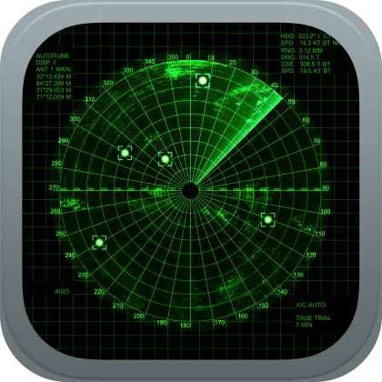 Green Radar Screen