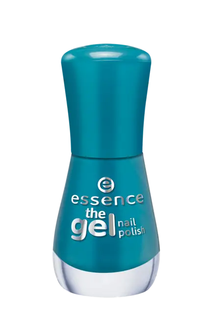 Blue Nail Polish Bottle for Manicure