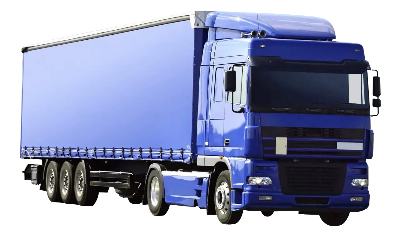 Blue Cargo Truck