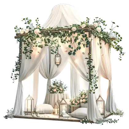 Beautiful Decorated Canopy