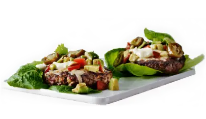 Healthy Lettuce Wraps with Avocado and Tomato