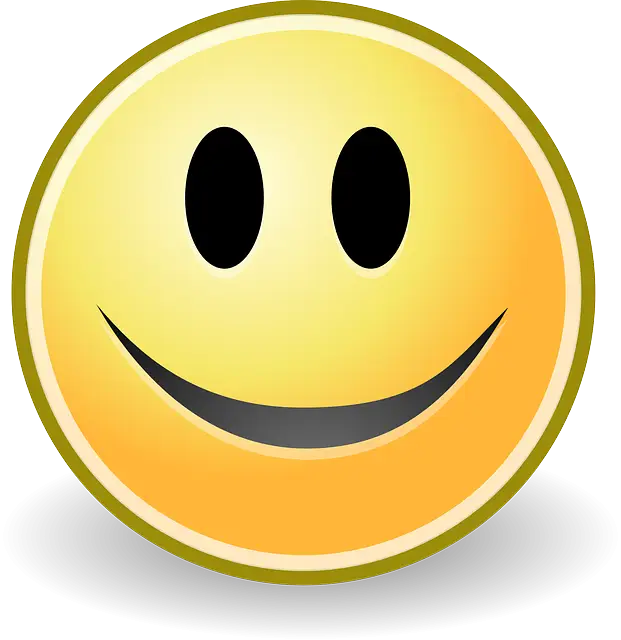 Smiley Face Icon for Positivity