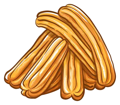 Delicious Churros Illustration