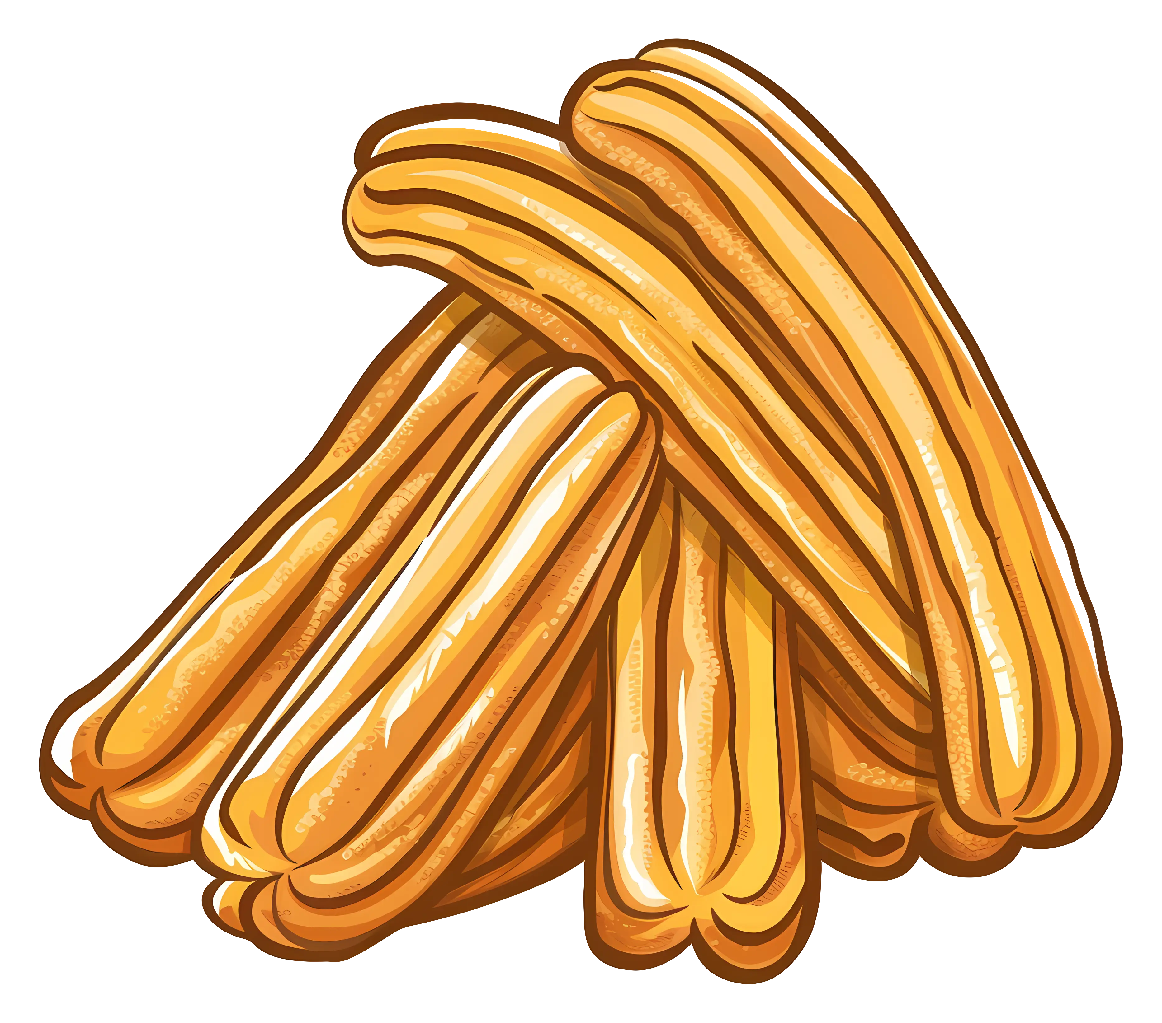 Delicious Churros Illustration