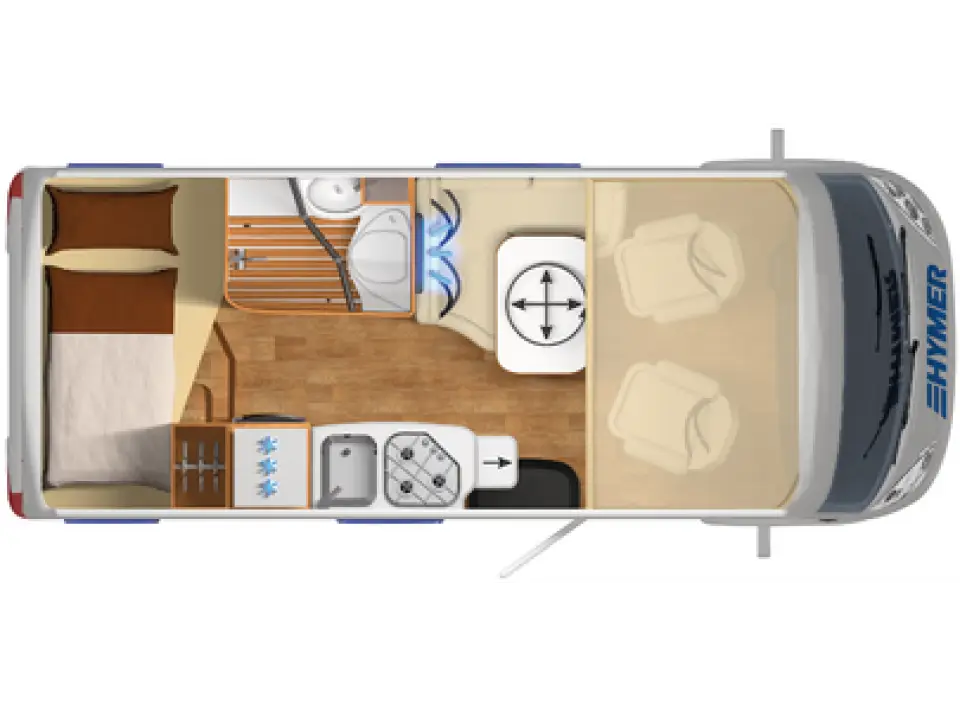 RV Interior Layout Design for Compact Living