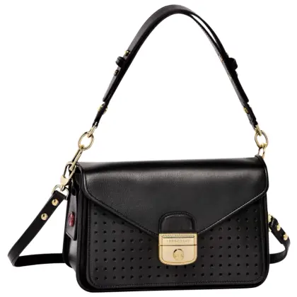 Black Leather Handbag