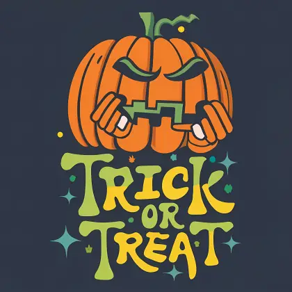Halloween Pumpkin Trick or Treat