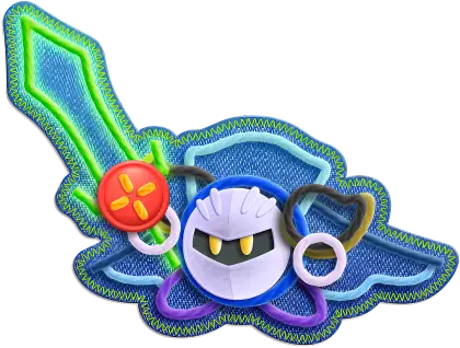 Animated Character with Glowing Sword