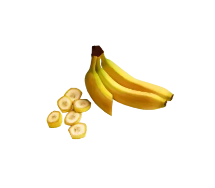 Fresh Bananas and Slices