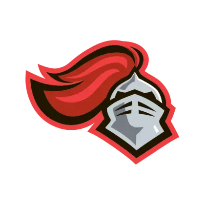 Red and Black Knight Logo Design