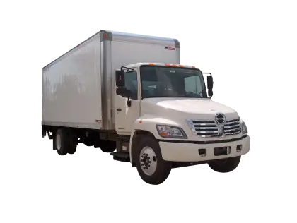 Large White Cargo Truck for Transportation