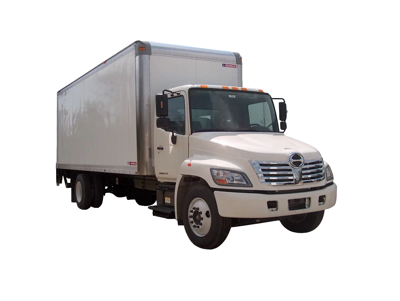 Large White Cargo Truck for Transportation