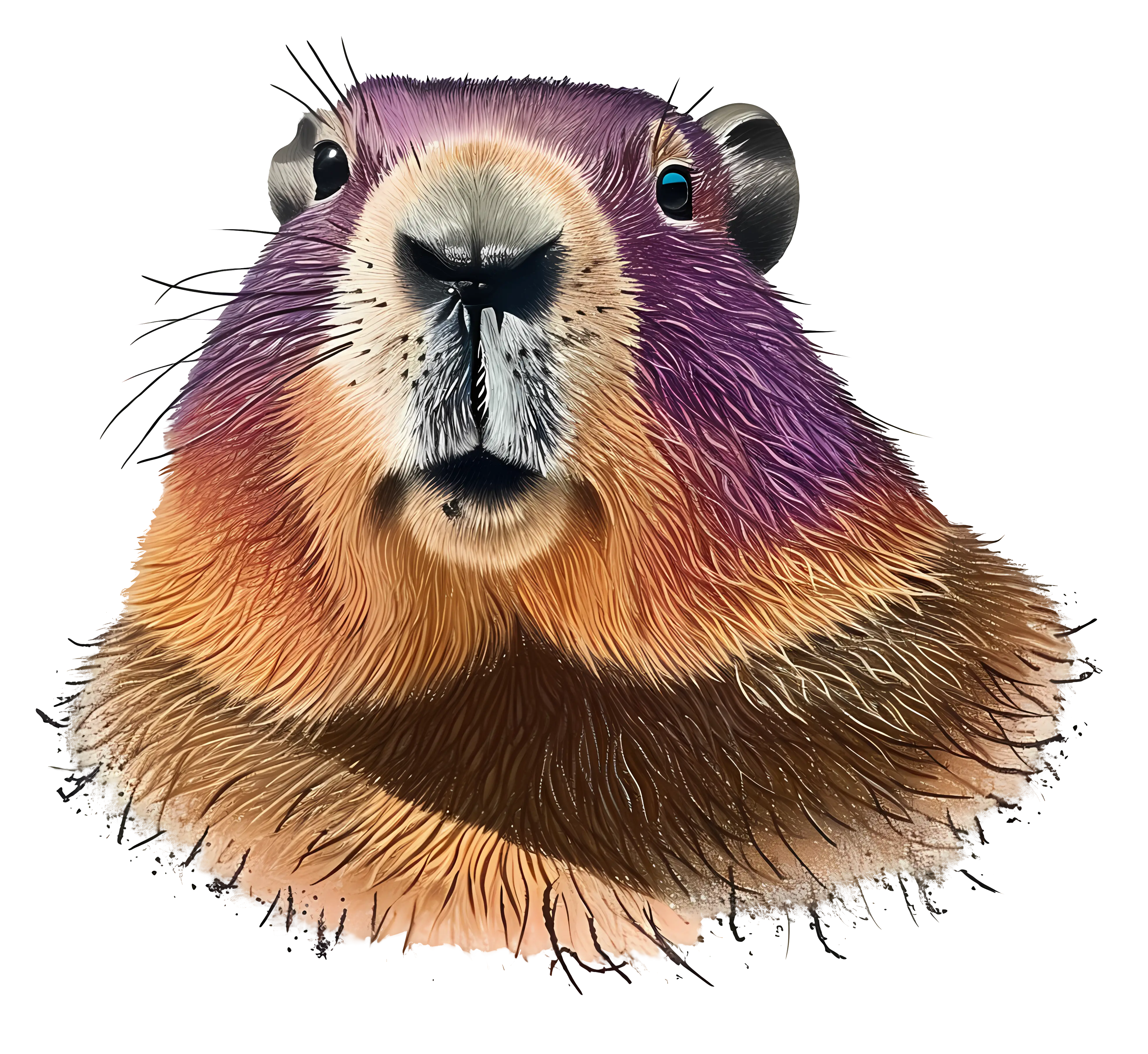 Groundhog Illustration