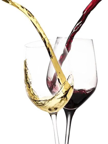 Wine Pouring in Glass for Celebration
