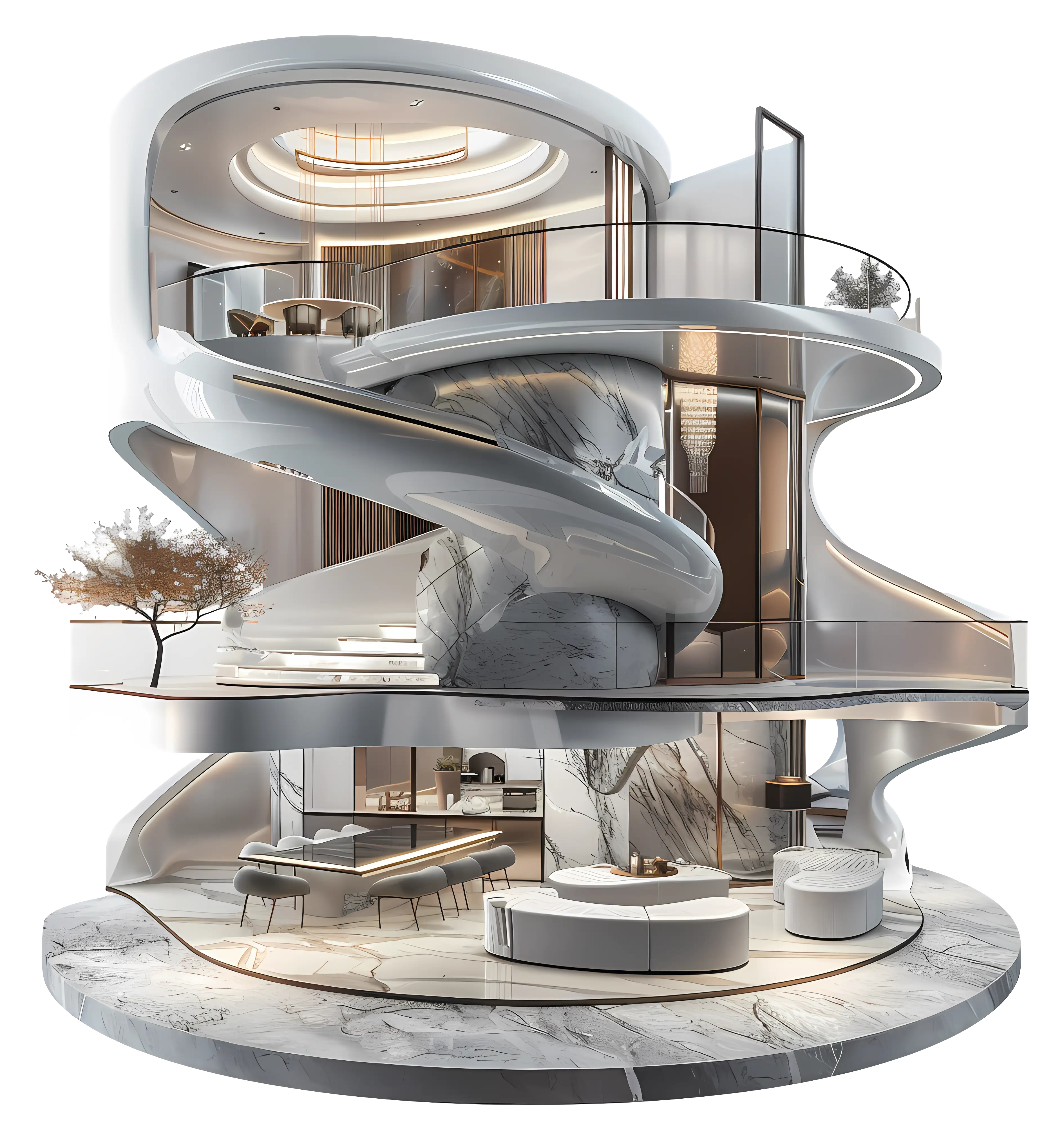 Futuristic Modern House Design