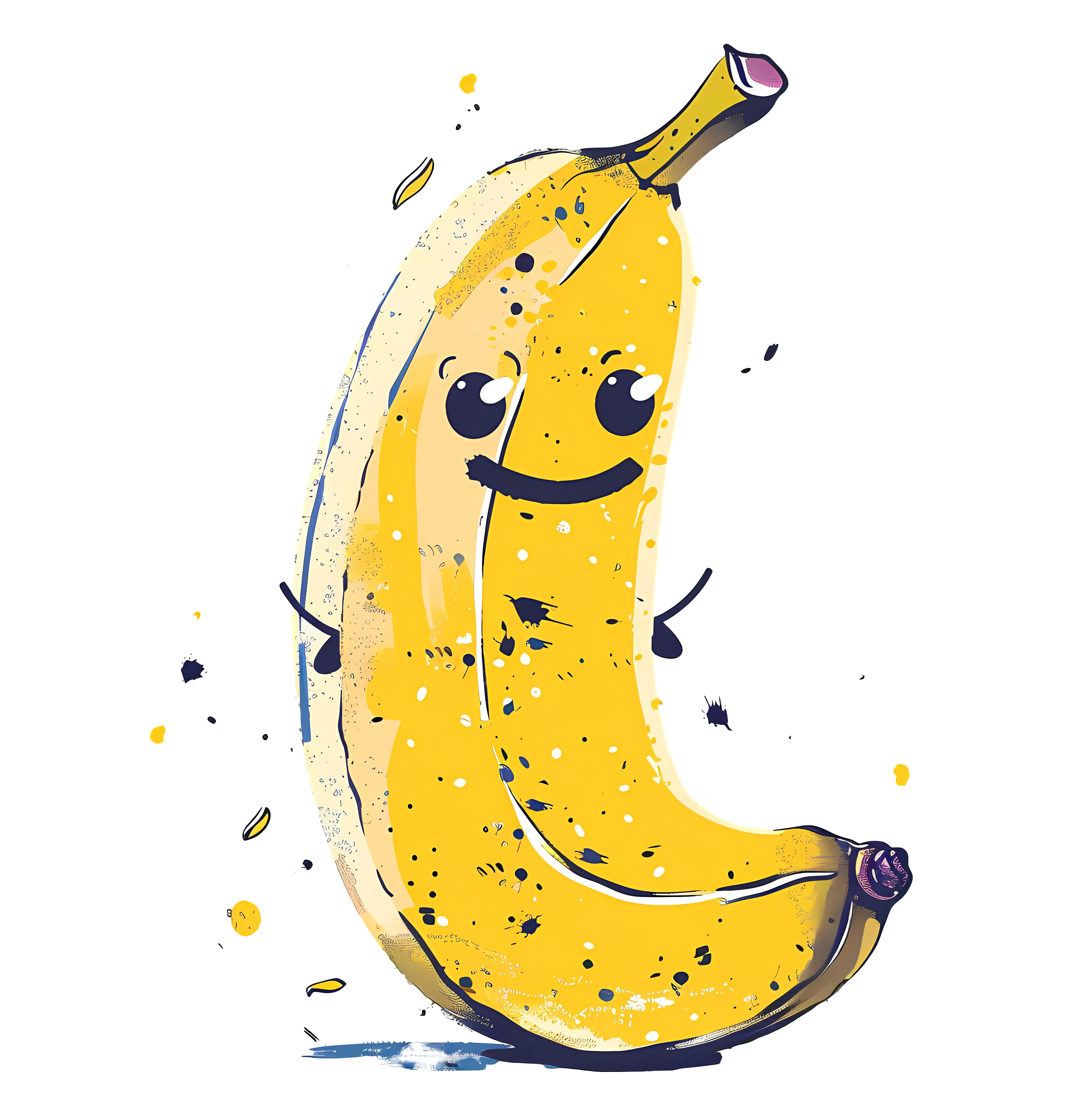 Cute Cartoon Banana