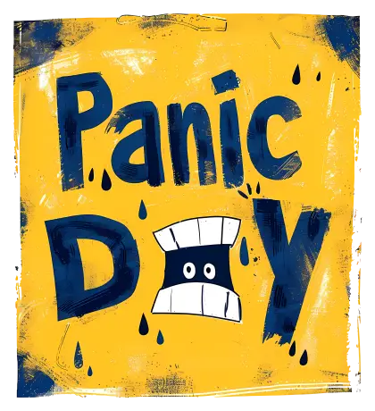 Panic Day Event Poster