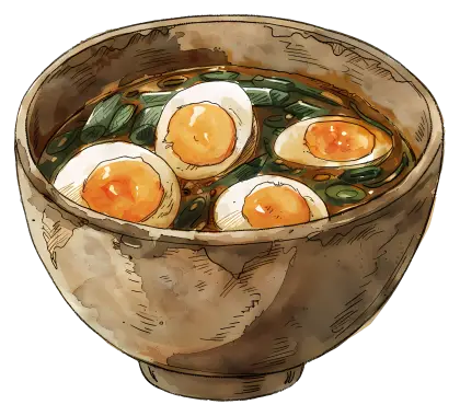 Ramen Bowl with Eggs