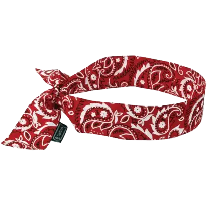 Red Paisley Bandana