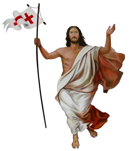 Resurrection of Jesus Christian Illustration