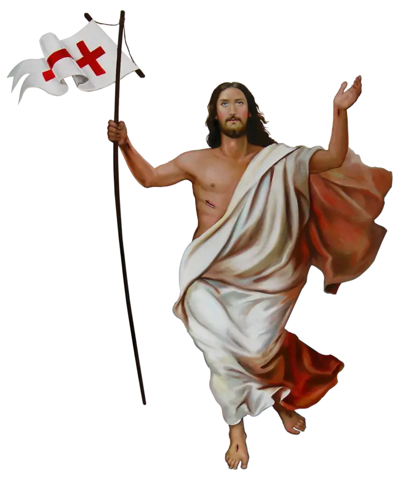 Resurrection of Jesus Christian Illustration