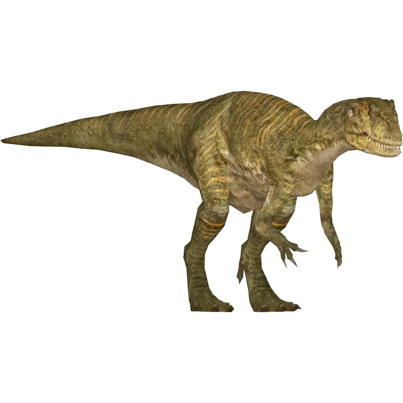 Realistic Green Dinosaur Illustration