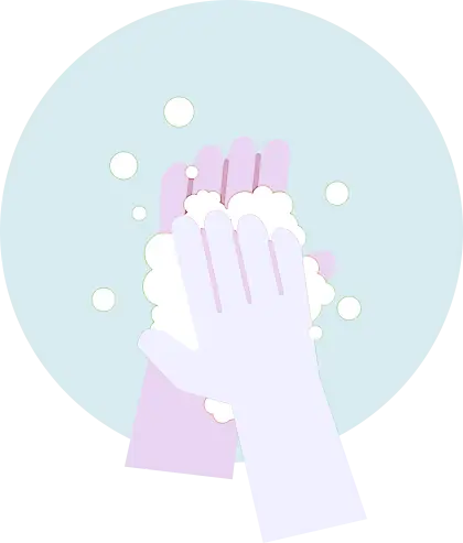 Hand Washing Hygiene Concept