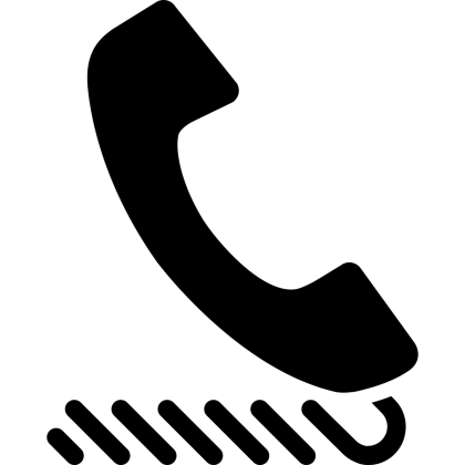 Telephone Symbol Icon Design