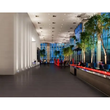 Modern Hotel Lobby Interior
