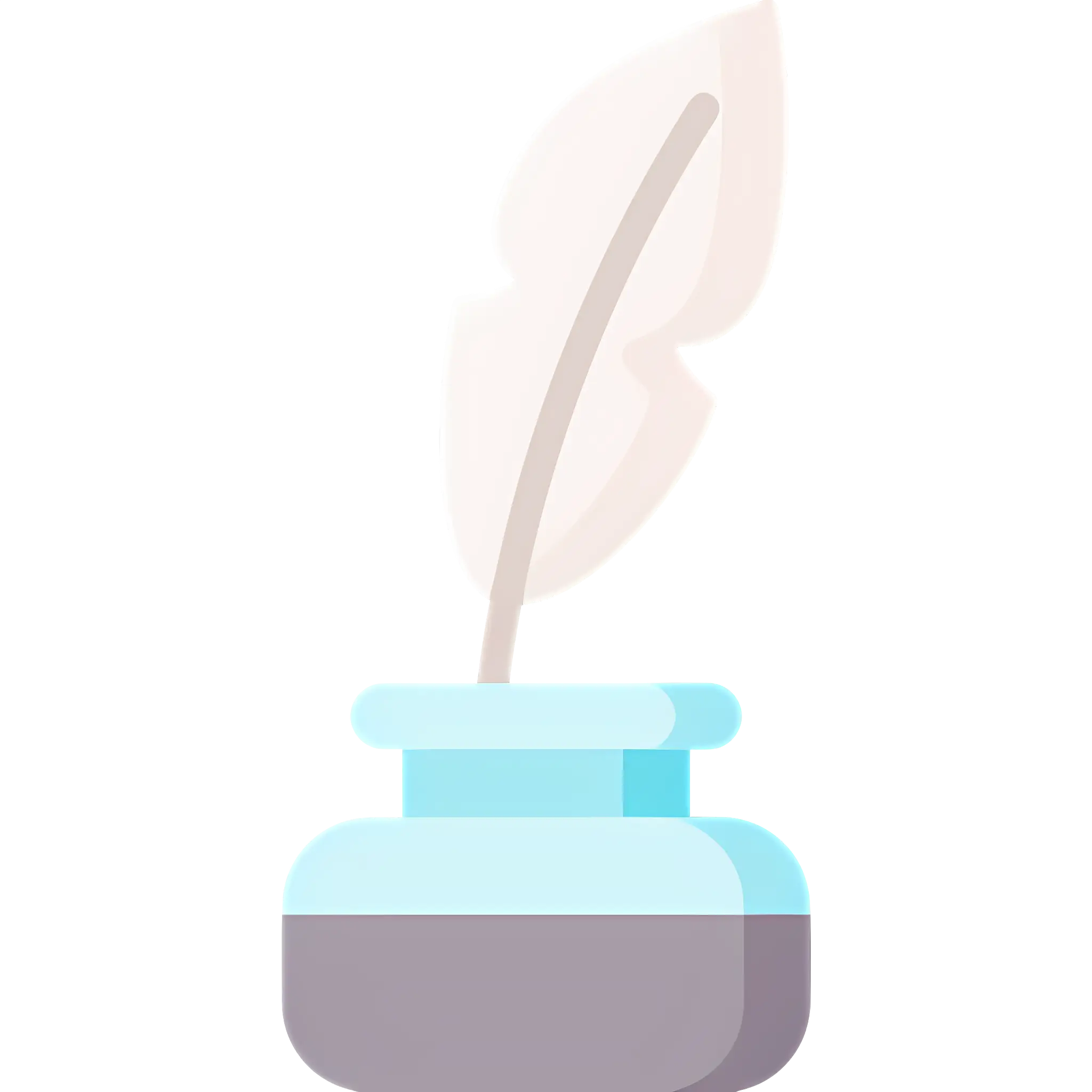 Ink and Quill for Writing