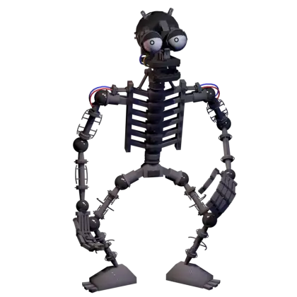 Futuristic Robot Skeleton