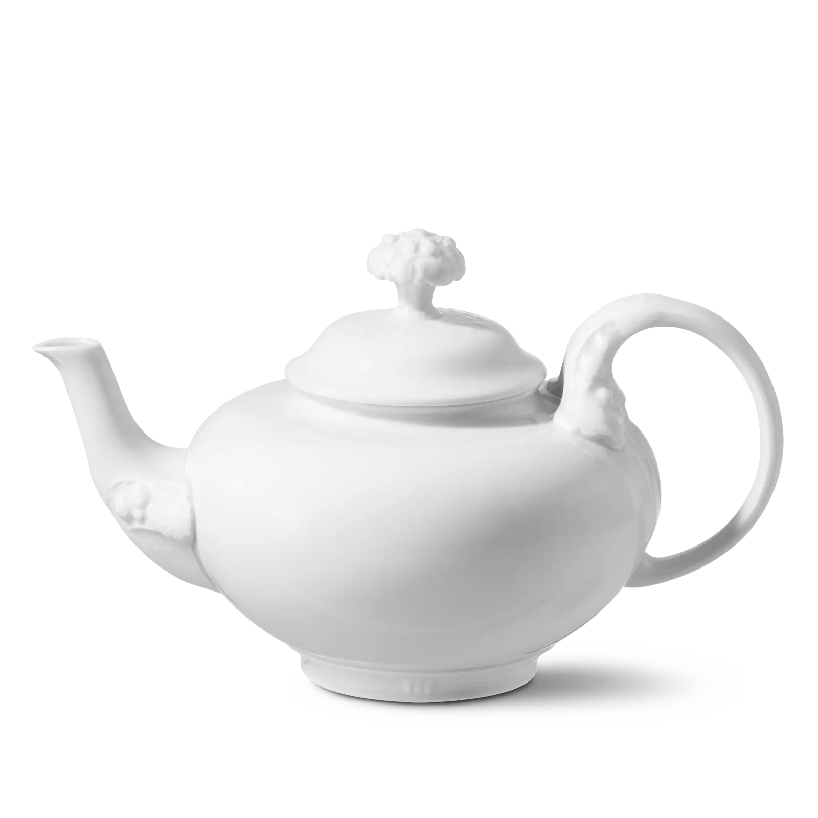 White Ceramic Teapot for Tea Time