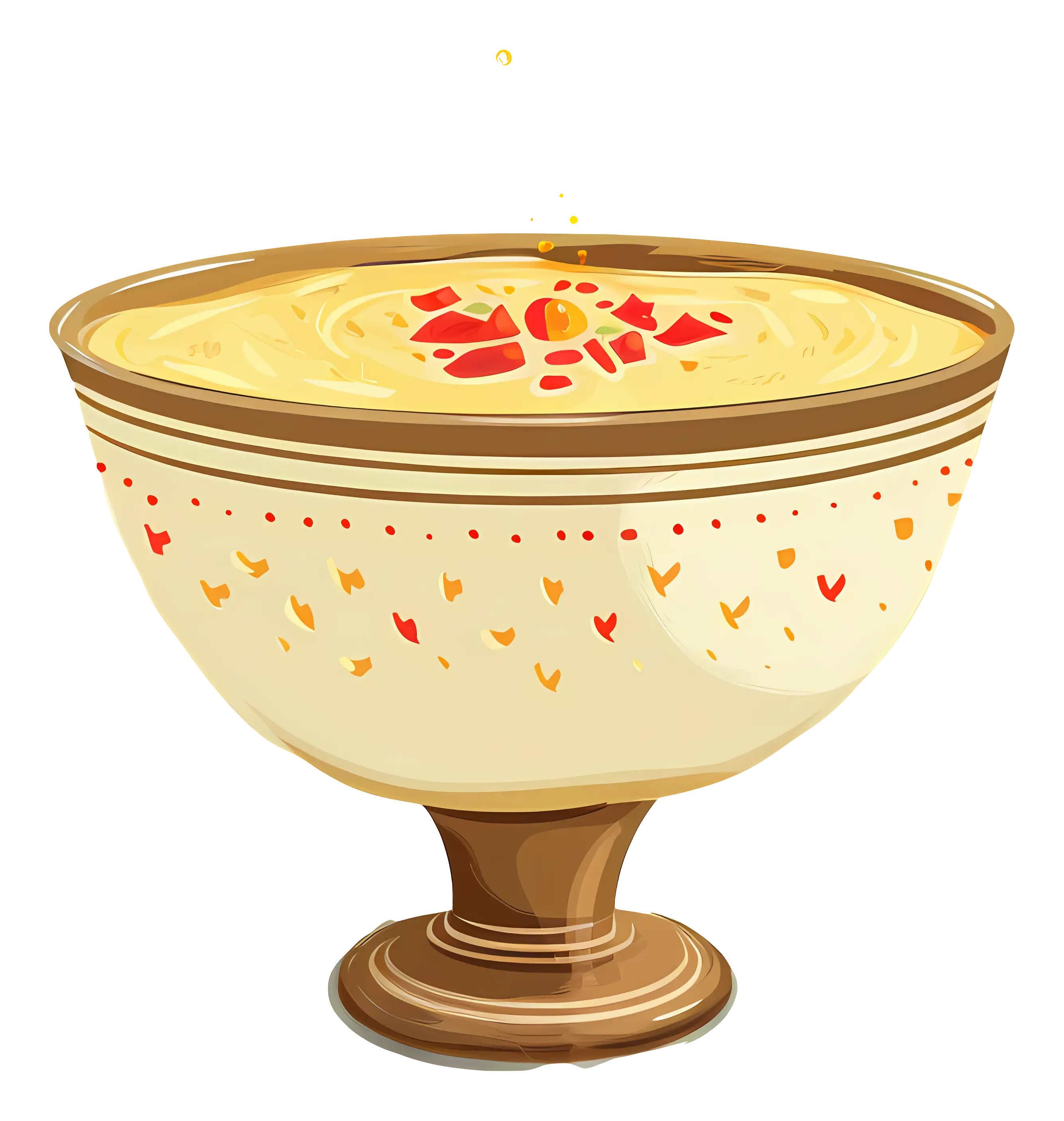 Bowl of Yellow Soup