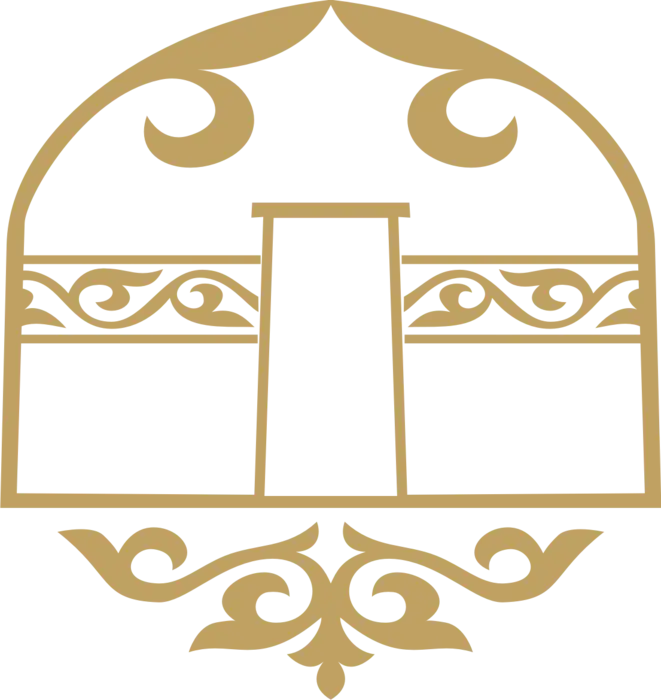 Elegant Ornamental Design Outline