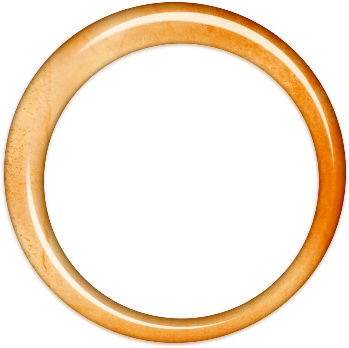 Circular Wooden Craft Ring