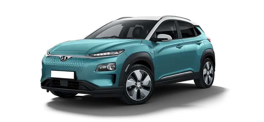 Modern Blue Car for Urban Transport