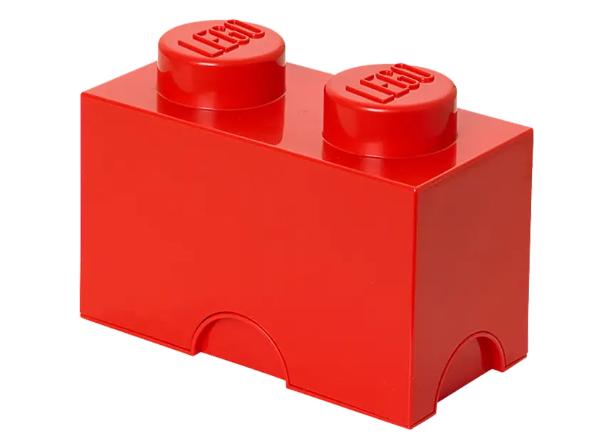 Red LEGO Building Block