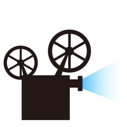 Vintage Film Projector Icon