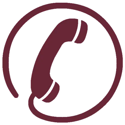 Phone Handle Icon for Communication