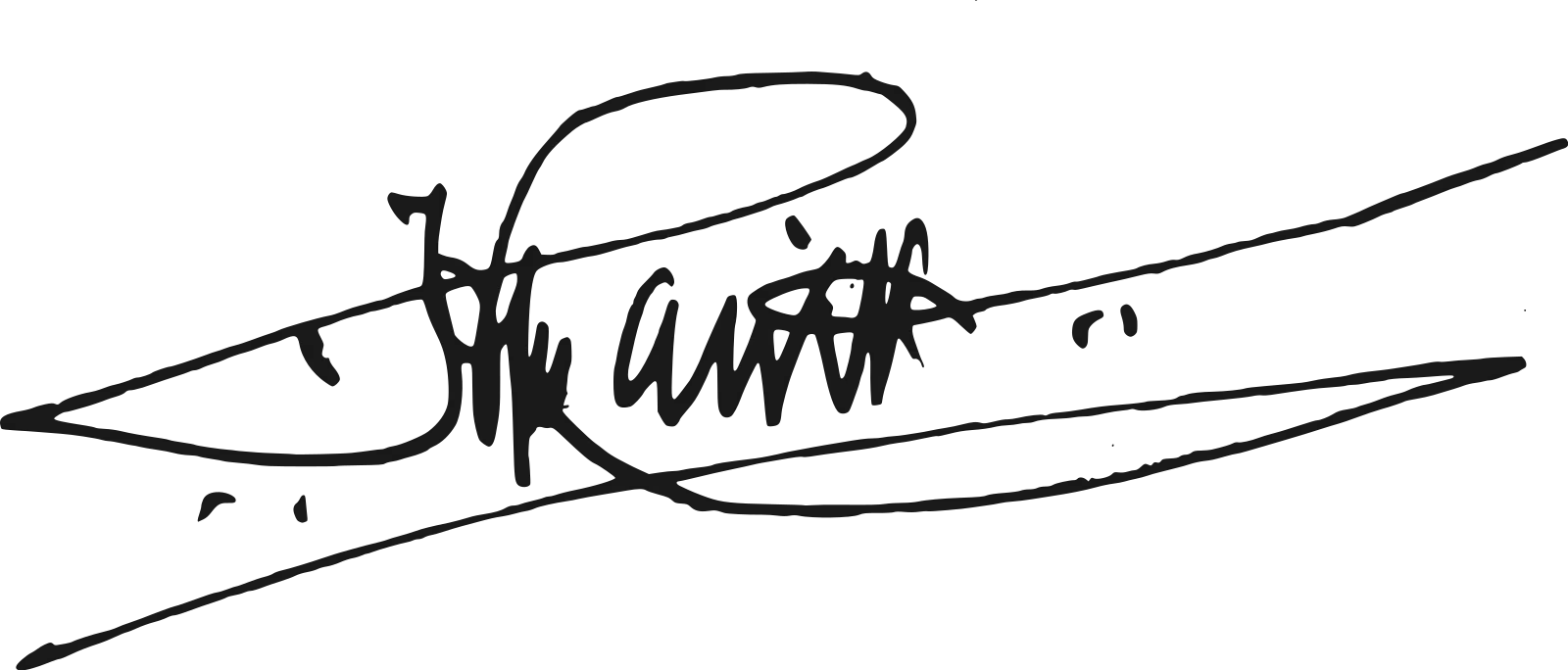 Stylized Handwritten Signature Design