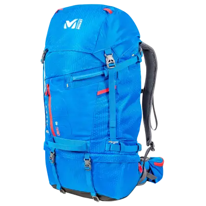 Blue Backpack for Hiking and Travel