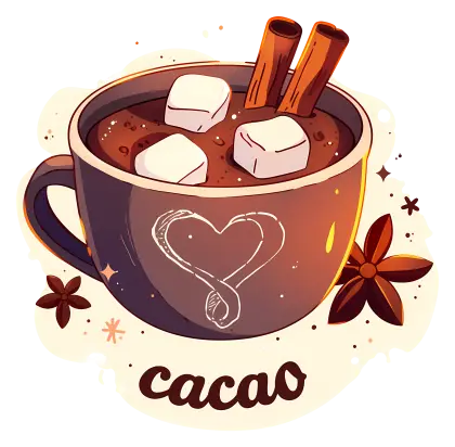 Warm Cacao with Marshmallows