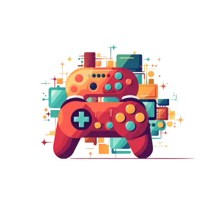 Colorful Gaming Controllers Design